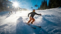 Lightweight and durable polyurethane components for high-performance ski equipment.