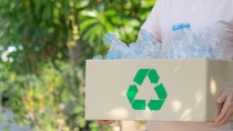 Woman hand holding box of garbage for recycle, Plastic bottles garbage for recycling concept reuse. Recycle or World Environment Day concept.; Shutterstock ID 1723013680; purchase_order: BASF_PC-002509; job: Website Plastic Additives; client: BASF Plastic Additives; other: Katharina Weber Woman hand holding box of garbage for recycle, Plastic bottles garbage for recycling concept reuse. Recycle or World Environment Day concept.; Shutterstock ID 1723013680; purchase_order: BASF_PC-002509; job: Website Plastic Additives; client: BASF Plastic Additives; other: Katharina Weber