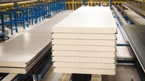 The image shows lightweight insulation and sandwich panels made with Elastopir® and Elastopor®, designed for industrial and construction applications requiring high thermal insulation, strength, and energy efficiency. The image shows lightweight insulation and sandwich panels made with Elastopir® and Elastopor®, designed for industrial and construction applications requiring high thermal insulation, strength, and energy efficiency.