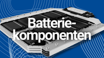 eMobility: Graue Batteriezelle, Modul und Pack auf blauem Hintergrund eMobility: Graue Batteriezelle, Modul und Pack auf blauem Hintergrund