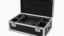 Protective case with custom foam insert for safe equipment transport and storage.
