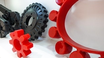 Rubber molds for machines used in mining industry.