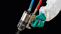 Elastocoat® spray black background Elastocoat® spray black background