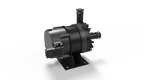 In the engine compartment, plastics used for pumps and valves are tested under hydrolysis conditions (water-glycol) to meet the increasing demands of e-mobility. The Arrhenius equation enables reliable extrapolation of the service life of plastic components - such as Ultramid® polyamide with enhanced hydrolysis resistance, glass fiber reinforcement, and low halogen content - to over 100,000 hours. This ensures that, as in this case, the required 45,000 to 55,000 operating hours are achieved.
Photo: BASF