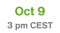 October 9, 2025 - 3pm CEST October 9, 2025 - 3pm CEST
