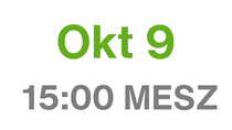 Oktober 9, 2025 - 15Uhr MESZ Oktober 9, 2025 - 15Uhr MESZ