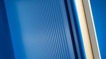 Close-up view of Elastopir Blue, highlighting precision, modern engineering, and advanced material innovation. Close-up view of Elastopir Blue, highlighting precision, modern engineering, and advanced material innovation.