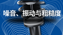 电动汽车：蓝底灰色螺旋弹簧隔离器