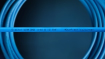 The image shows a flexible blue fiber optic cable made with Elastollan®, designed for durable, high-speed data transmission in modern connectivity applications.
The image shows a flexible blue fiber optic cable made with Elastollan®, designed for durable, high-speed data transmission in modern connectivity applications.