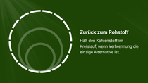 Thermochemisches Recycling: Kunststoff zurück zum Rohstoff im Kreislauf.