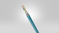 Die ETHERLINE® FD P Cat.5e für Industrial Ethernet ist jetzt dank des bio-basierten TPUs von BASF zusätzlich als nachhaltige Variante erhältlich.   Foto: LAPP; 2023 Die ETHERLINE® FD P Cat.5e für Industrial Ethernet ist jetzt dank des bio-basierten TPUs von BASF zusätzlich als nachhaltige Variante erhältlich.   Foto: LAPP; 2023