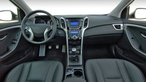 Interior of a modern car Interior of a modern car