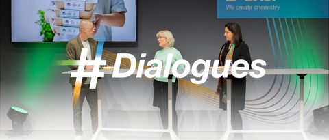 Header Image for BASF Expert Dialogues for K2025 showing Martin Jung on Stage