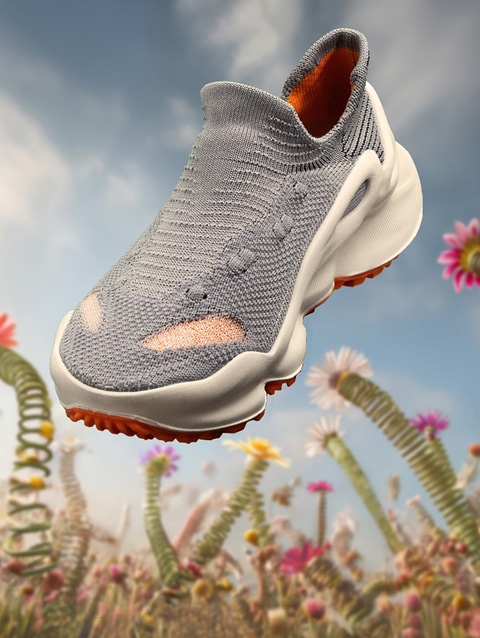 A shoe with spring vibes of Elastopan®  SpringPURe – created by Desma and BASF.
Photo Elastopan®SpringPURe  A shoe with spring vibes of Elastopan®  SpringPURe – created by Desma and BASF.
Photo Elastopan®SpringPURe