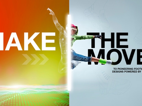 Make the move to pioneering footwear designs Make the move to pioneering footwear designs