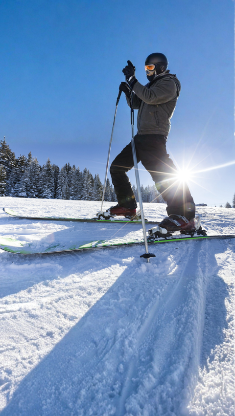High-performance ski components designed for durability, comfort, and lightweight performance on the slopes.